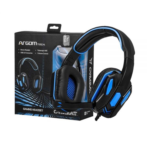 AURICULAR PARA JUEGOS CON MICRÓFONO ARG-HS-2845BK