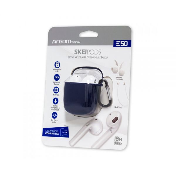AURICULAR ARG-HS-5050BL AZUL C/ ACCESORIOS