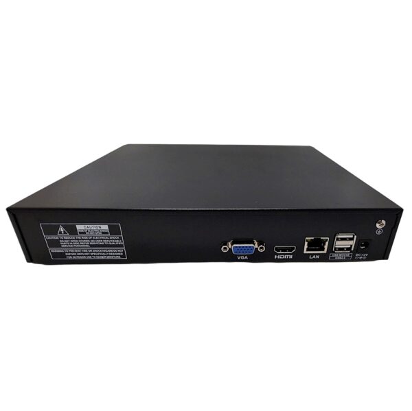 GRABADORA DE VÍDEO FICO NVR 16CH-NET H.265 MODELO 8216A