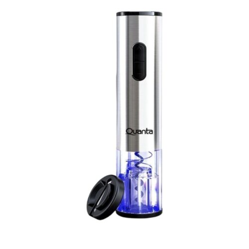 ABRIDOR DE VINO ELECTRICO QTAVE91 10W NEGRO QUANTA