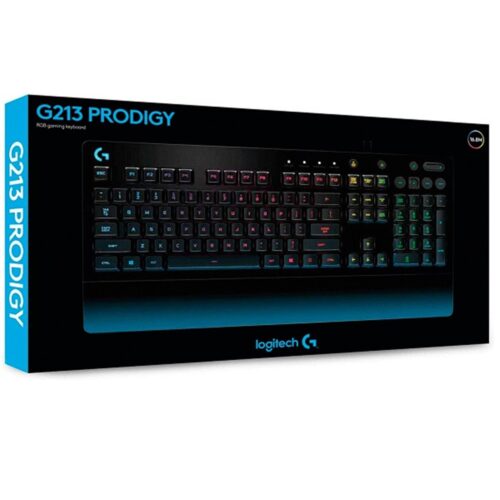 4852 TECLADO LOGITECH USB 2.0 G213 PRODIGY 920-008083 GAMING EU