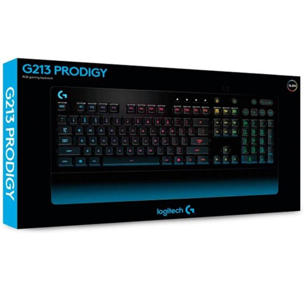 4852 TECLADO LOGITECH USB 2.0 G213 PRODIGY 920-008083 GAMING EU
