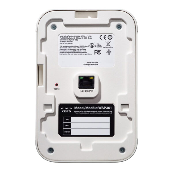 5336_17244144525336-1 CISCO AP WAP361-A-K9 AC/N SEM FIO DUAL RADIO