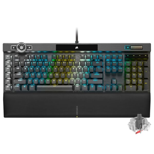 560517 TECLADO GAMER USB CORSAIR K100 CH-912A01A-NA MECHANICAL RGB INGLES