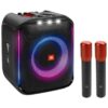 SPEAKER JBL PARTYBOX ENCORE PRETO + 2 MICROFONOS