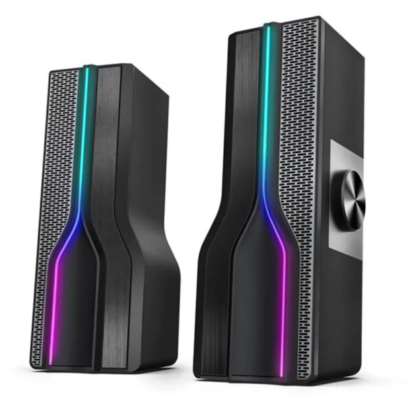 SPEAKER SATELLITE AS-92002 GAMING RGB USB PRETO