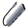 HUB  6P. USB TYPE-C 3.1 SATELLITE A-HUBC55 HDMI/2USB3.0/SD/TF/TYPE-C