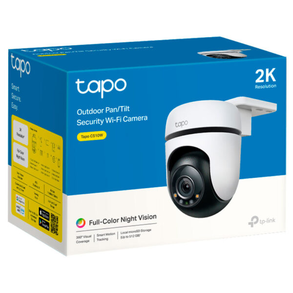 607504 CÁMARA DE VIGILANCIA TP-LINK TAPO C510W OUTDOOR / WIFI / 2K - BLANCO
