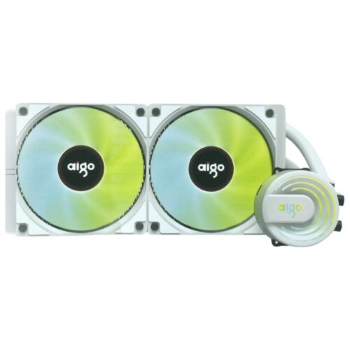 COOLER P/ PROC. AIGO HYDRO AC VER.2 240 ARGB 240MM BRANCO