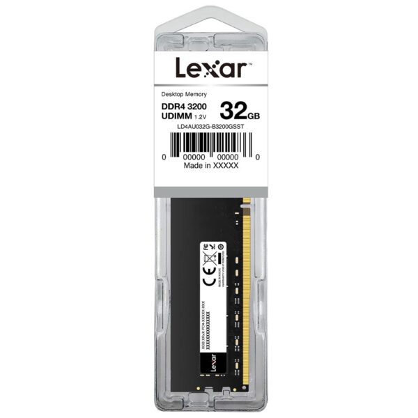MEMORIA DDR4 32GB 3200MHZ LEXAR LD4AU032G-B3200GSST