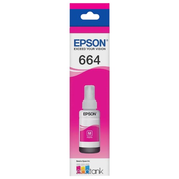 CARTUCHO EPSON T664320 L110/L200/L300/L555/L1300 MAGENTA