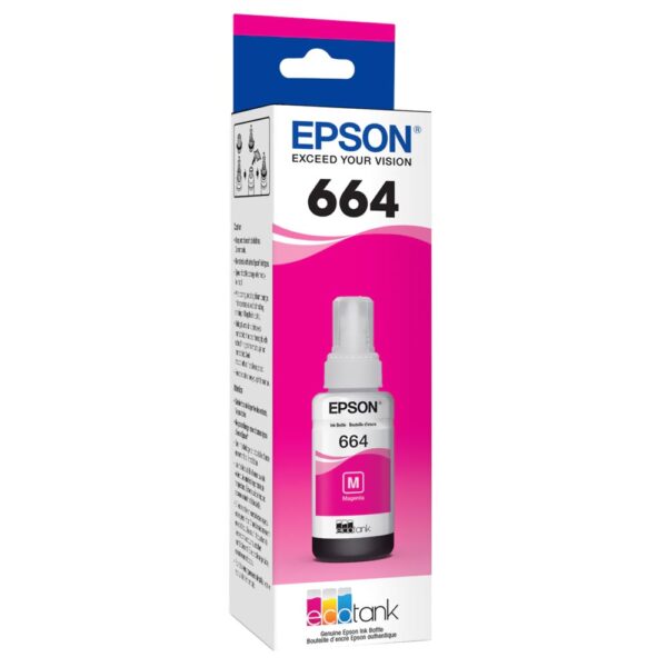 CARTUCHO EPSON T664320 L110/L200/L300/L555/L1300 MAGENTA