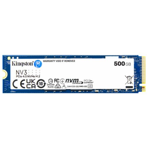 SSD M.2   500GB KINGSTON NV3 NVMe PCIE SNV3S/500G 5000/3000 MB/s
