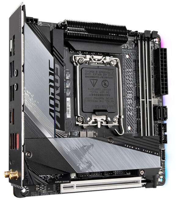 6796_17580337506796-2 PLACA MADRE GIGABYTE 1700 Z790I AORUS ULTRA WIFI DDR5 DP HDMI USB-C