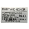 GRABADORA DE VÍDEO FICO NVR 08CH-NET H.265 MODELO 8208A