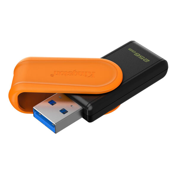 708955 PENDRIVE 256GB KINGSTON EXODIA S USB 3.2 PRETO/LARANJA DTXS/256GB (E)