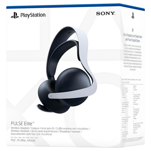 AURICULARES PARA GAMER SONY PULSE ELITE / INALÁMBRICO - NEGRO / BLANCO (CFI-ZWH2)