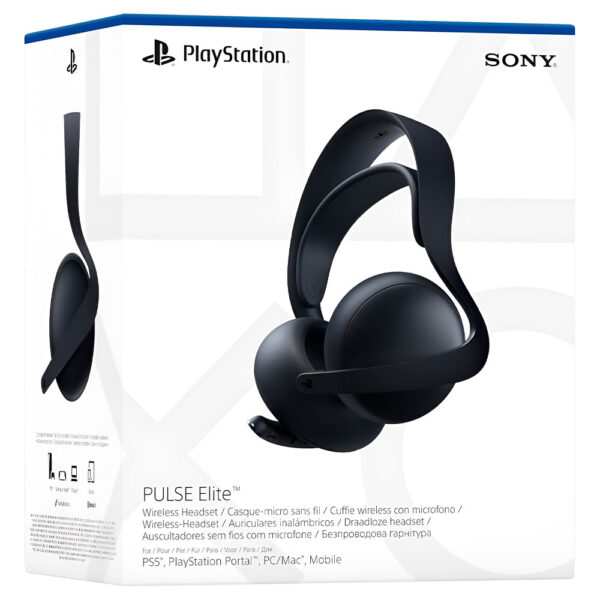 AURICULARES PARA GAMER SONY PULSE ELITE / INALÁMBRICO - NEGRO (CFI-ZWH2)