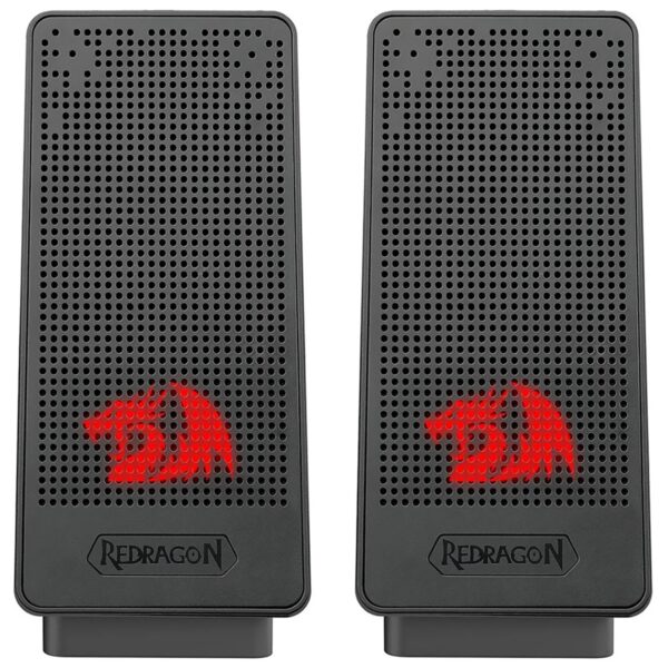 713715 SPEAKER REDRAGON GS513 RANCH GAMING USB+3.5MM PRETO