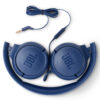 AURICULAR JBL TUNE T500 PURE BASS / CON CABLE - AZUL