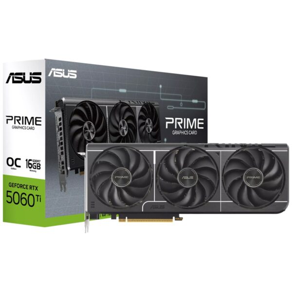 723894 PLACA DE VIDEO ASUS PRIME OC 16GB GEFORCE RTX5060TI GDDR7 PRIME-RTX5060TI-O16G