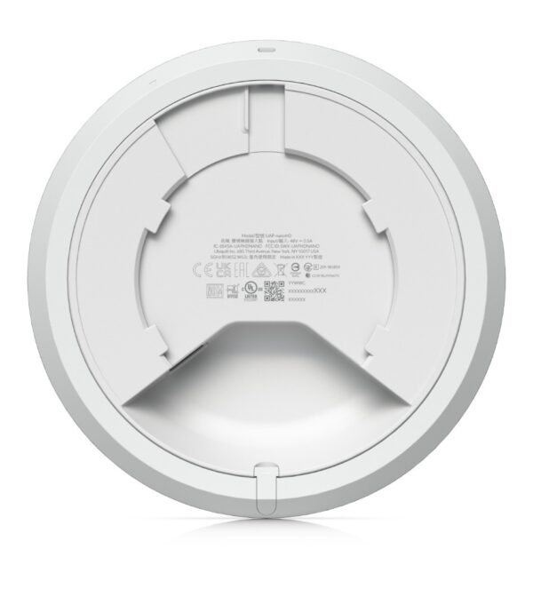73d86-2834-1 UBIQUITI UAP-NANOHD 4X4 MU-MIMO WAVE2 WIFI AP 2.4/5GHZ 200+CLIENT