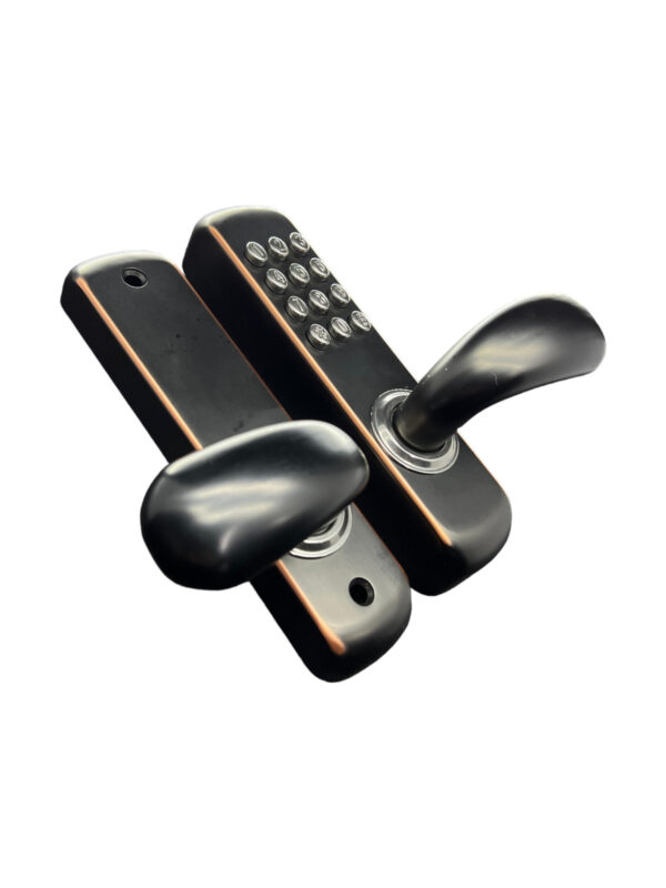 CERRADURA MECÁNICA S701 CONTRASEÑA INTERIOR-EXTERIOR NEGRO