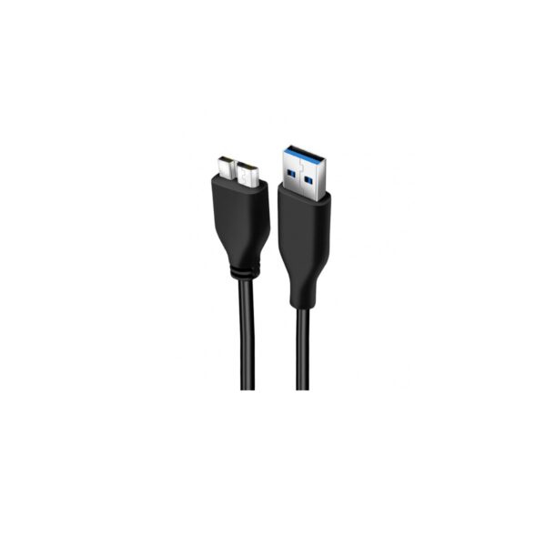 CABLE USB PARA HD EXTERNO 3.0 NEGRO 1.20M