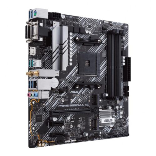 MB AM4 ASUS PRIME B550M-A AC WIFI DDR4 HDMI/DVI VGA/2M.2
