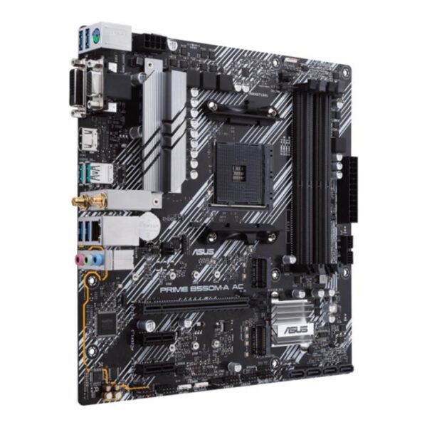MB AM4 ASUS PRIME B550M-A AC WIFI DDR4 HDMI/DVI VGA/2M.2