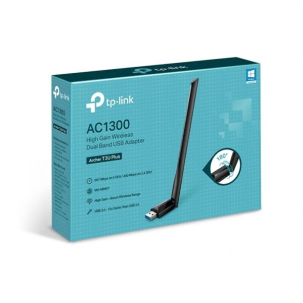 IMG_220632_1 ADAPTADOR USB WIFI TP-LINK ARCHER T3U PLUS AC1300