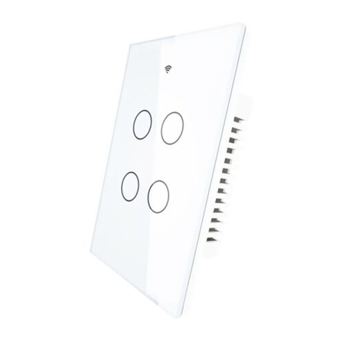 IMG_266069_1 INTERRUPTOR SMART TOUCH MOES ZIGBEE ZS-US4-WH-MS WHITE/ 4INTERRU