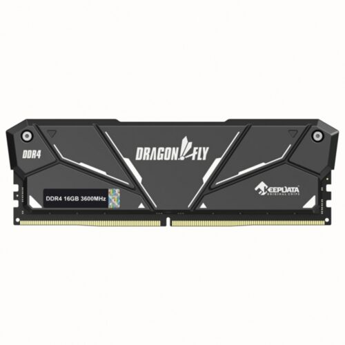MEMORIA DDR4 16GB 3600 KEEPDATA DRAGONFLY DISS BLACK KDH36C18B/16 BLACK