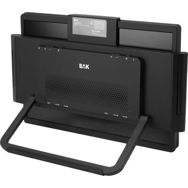 MONITOR 14 BAK BK-P1401 IPS FHD PORTATIL DUPLO BLACK