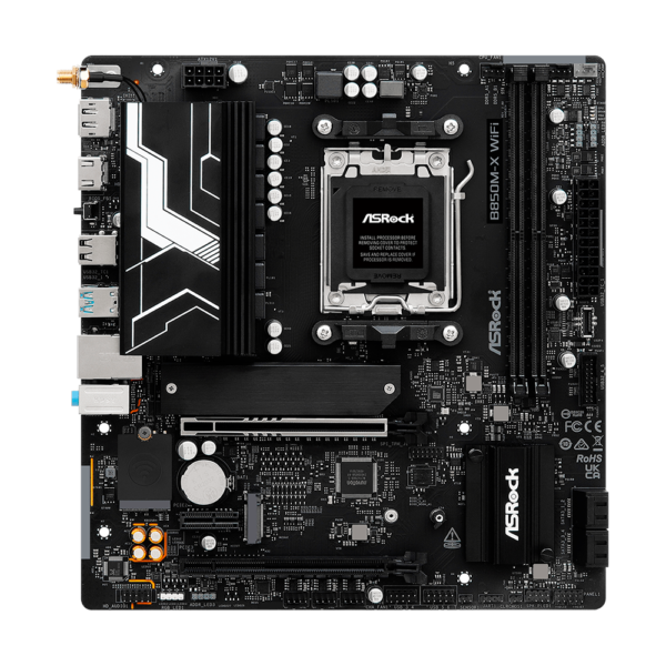 PLACA MADRE AM5 ASROCK B850M-X WIFI R2.0 DDR5/HDMI/DP