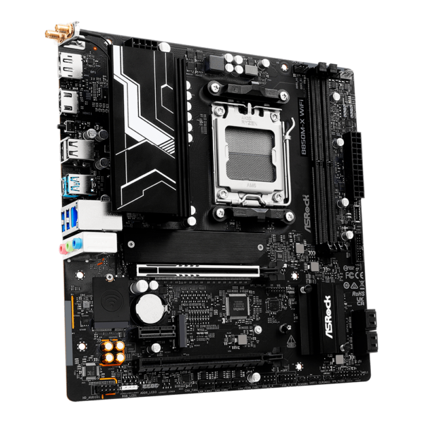 PLACA MADRE AM5 ASROCK B850M-X WIFI R2.0 DDR5/HDMI/DP