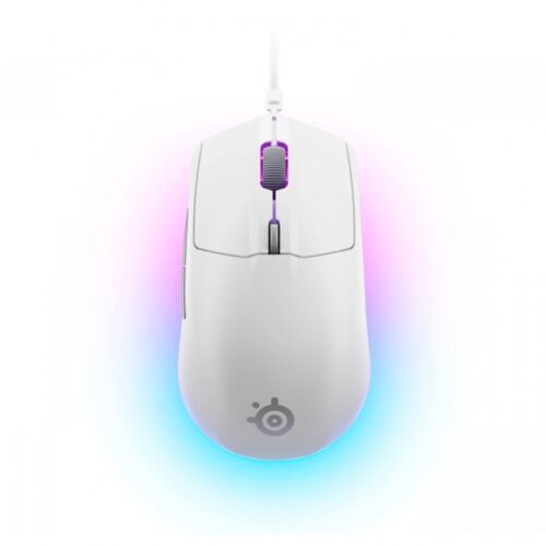 MOUSE STEELSERIES RIVAL 3 GEN 2 RGB WIRED WHITE RIVAL 3 GEN 2