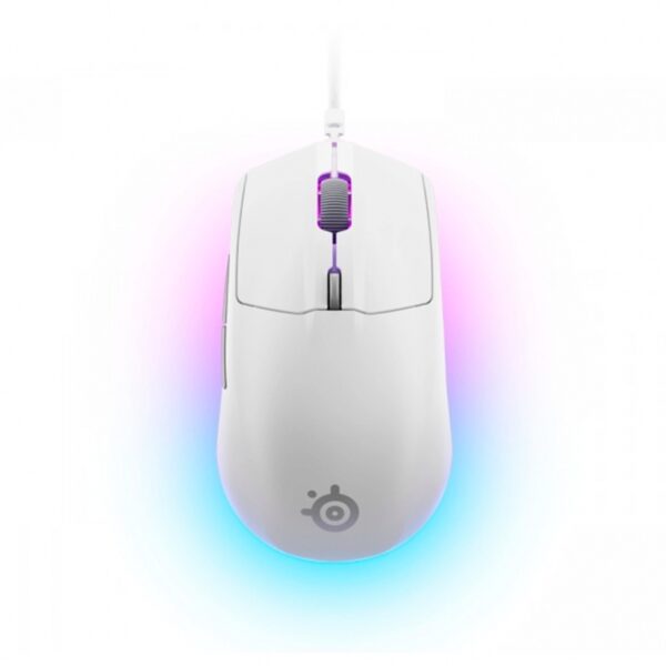 MOUSE STEELSERIES RIVAL 3 GEN 2 RGB WIRED WHITE RIVAL 3 GEN 2
