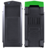 GABINETE CASE-VTIPTOVD3FCAF GAMING NEGRO/VERDE