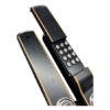 CERRADURA MECÁNICA S702 CONTRASEÑA/LLAVE INTERIOR-EXTERIOR NEGRO
