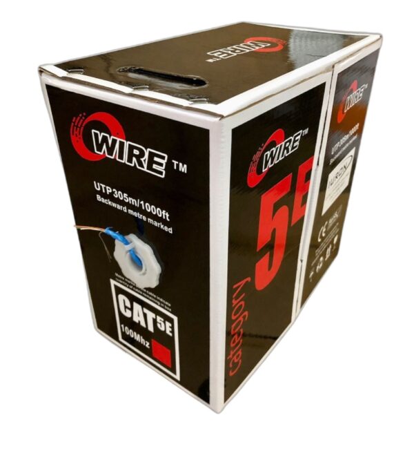 CABLE IURON CAT5E UTP 4P 0 -50MM 24AWG CCAH 30% COBRE 305M A
