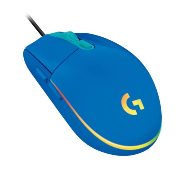 MOUSE LOGIT 910-005795 G203 GAMING AZUL