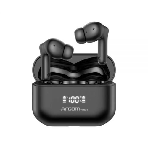 AURICULAR ARG-HS-5086BK E85 TIPO-C NEGRO/RES AGUA